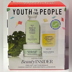 YOUTH TO THE PEOPLE - Sephora beauty insider - 3 piece set.